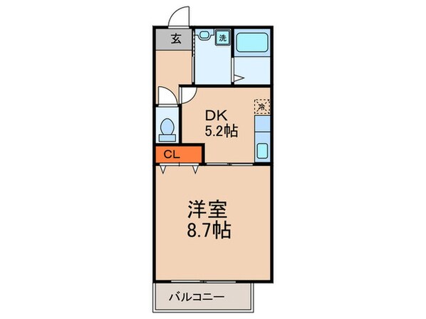 グレイス御屋敷通の物件間取画像